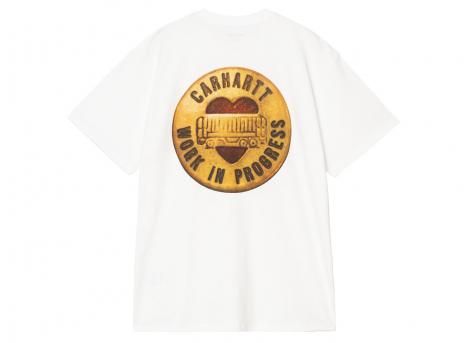 Carhartt Button Tshirt White I034658