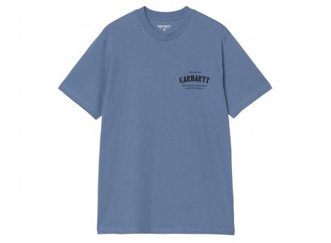 Carhartt Catalogue C Logo Tshirt Blue Iris I034761