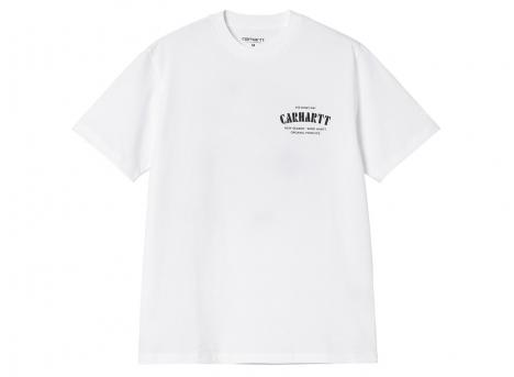 Carhartt Catalogue C Logo Tshirt White I034761