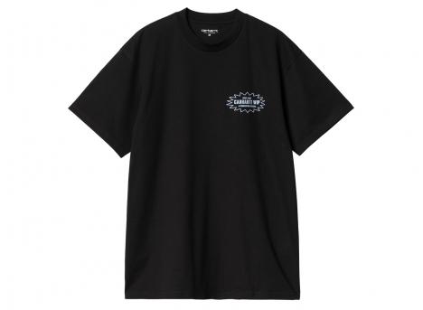Carhartt Catalogue Tshirt Black / Bluebird I034644