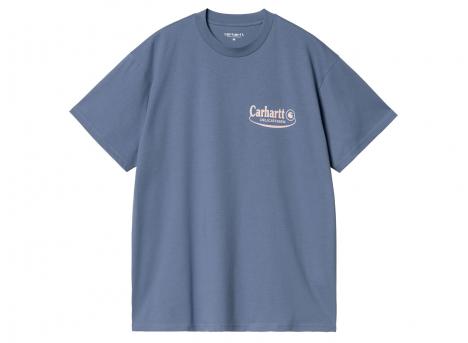 Carhartt Catalogue Tshirt Blue Iris / Air Pink I034644