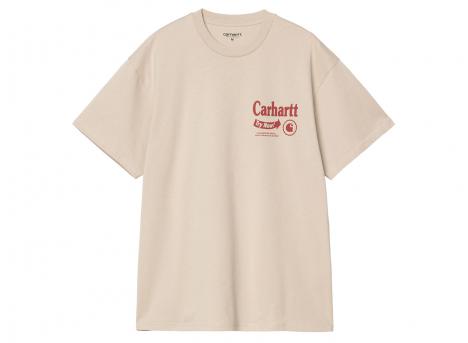Carhartt Catalogue Tshirt Fleur De Sel / Desire I034644