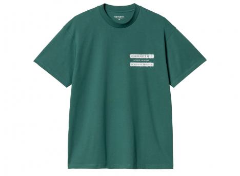 Carhartt Catalogue Tshirt Rainforest / White I034644