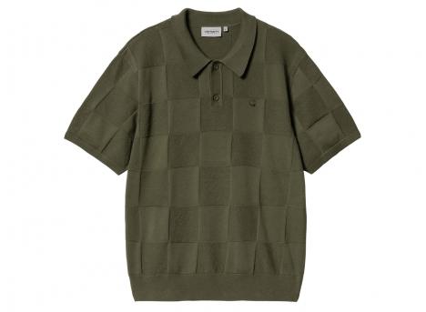 Carhartt Checker Polo Dollar Green I034535