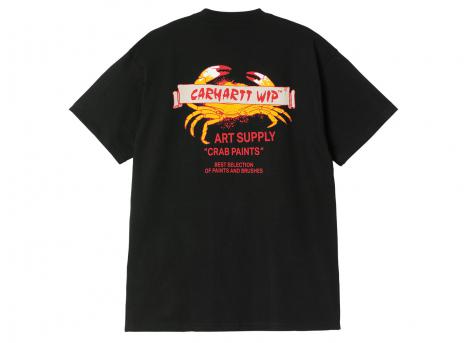 Carhartt Crab Paint Tshirt Black I034778