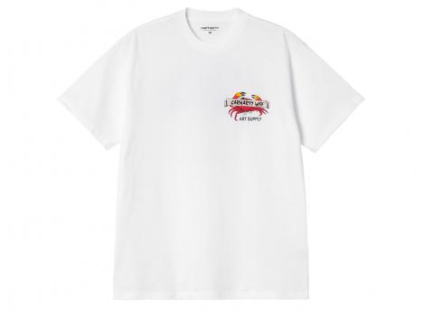 Carhartt Crab Paint Tshirt White I034778