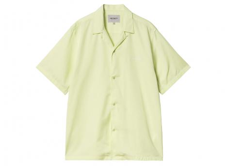 Carhartt Delray Shirt Air Green / White I031465