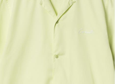 Carhartt Delray Shirt Air Green / White I031465