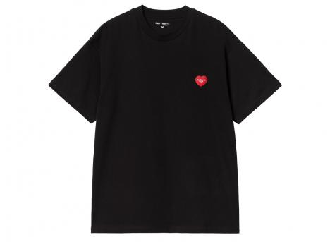 Carhartt Heart II Hartt Tshirt Black I035203