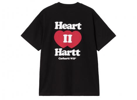 Carhartt Heart II Hartt Tshirt Black I035203