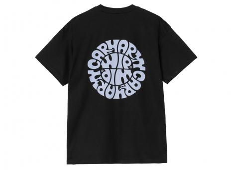 Carhartt Jazzy Tshirt Black / Air Sky I034665