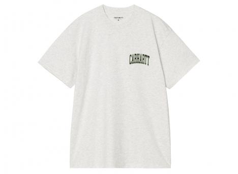 Carhartt Logo Tshirt Ash Heather I034643