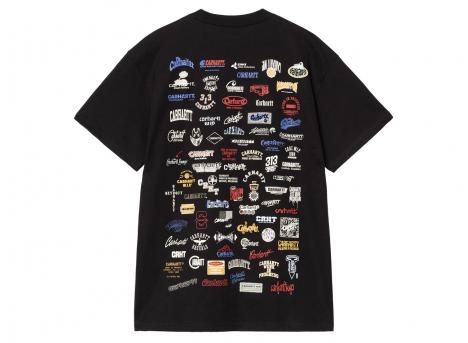 Carhartt Logo Tshirt Black I034643