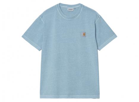 Carhartt Nelson Tshirt Clay Blue Garment Dyed I029949
