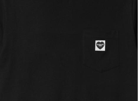 Carhartt Pocket Heart Tshirt Black / Black I032128