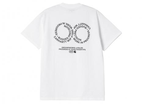 Carhartt Rotation Tshirt White / Black I034772