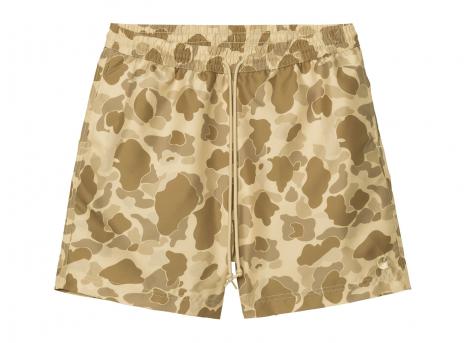 Carhartt Slater Swim Trunks Camo Duck Desert I035063