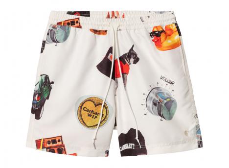 Carhartt Slater Swim Trunks Jacob Rochester Print Wax I035063