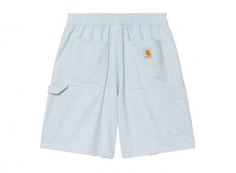 Carhartt Toland Short Stripe Blue Fog I035152