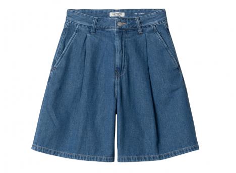 Carhartt Women Alta Short Blue Stone Washed I033345