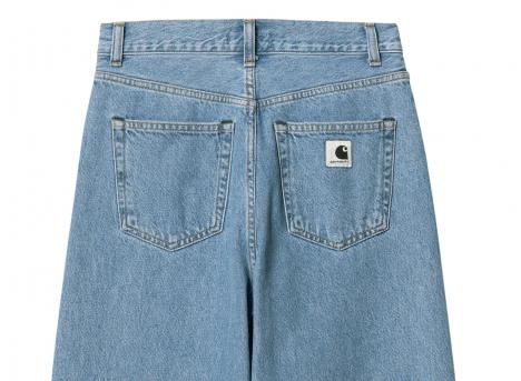 Carhartt Women Jane Pant Blue Heavy Stone Wash I030497