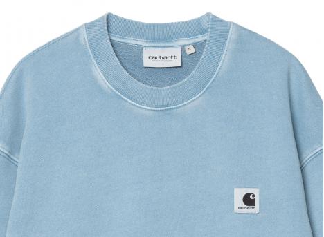 Carhartt Women Nelson Sweatshirt Clay Blue I029537