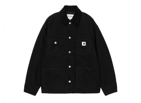 Carhartt Femme OG Michigan Coat Black / Black Rinsed I032235