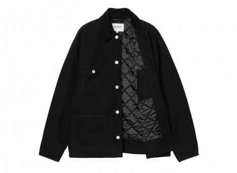Carhartt Femme OG Michigan Coat Black / Black Rinsed I032235