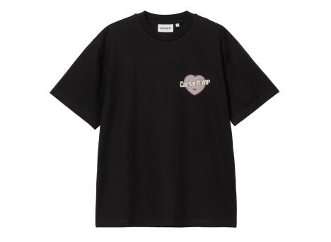 Carhartt Women Growth Tshirt Black Stone Washed I035264