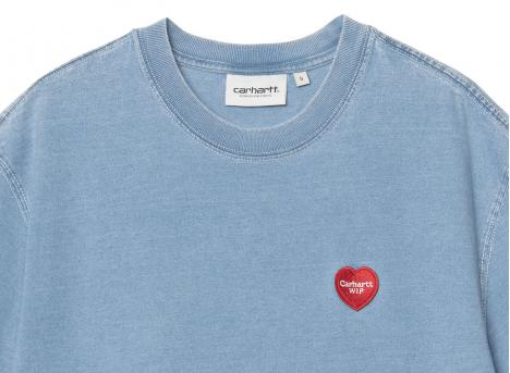Carhartt Women Ingo Tshirt Light Blue Garment Dyed I034648
