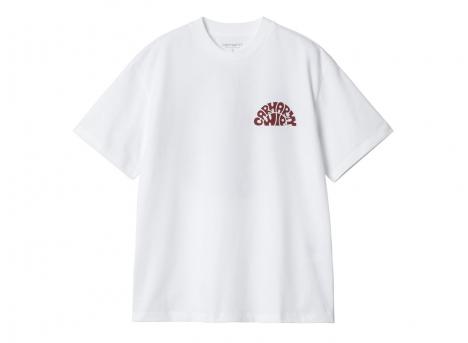 Carhartt Women Jazzy Tshirt White / Desire I034708