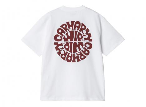 Carhartt Women Jazzy Tshirt White / Desire I034708