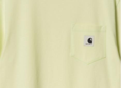 Carhartt Women Pocket Tshirt Air Green I032215