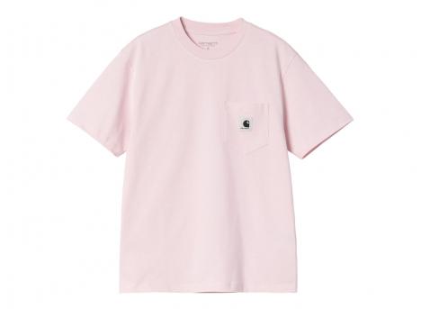 Carhartt Women Pocket Tshirt Air Pink I032215