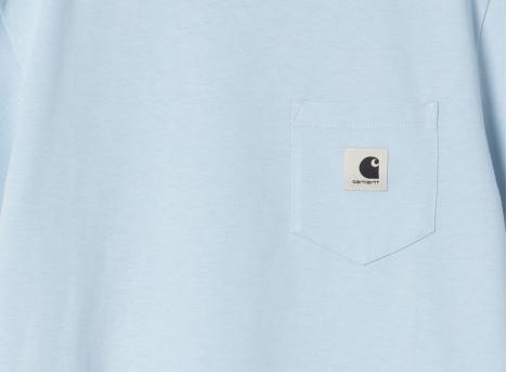 Carhartt Women Pocket Tshirt Air Sky I032215