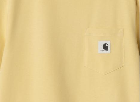 Carhartt Women Pocket Tshirt Air Yellow I032215