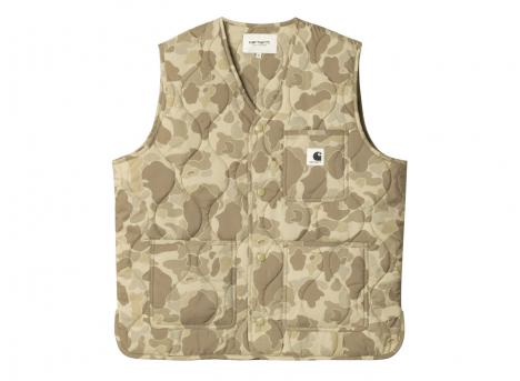Carhartt Women Skyler Vest Camo Duck Desert I032991