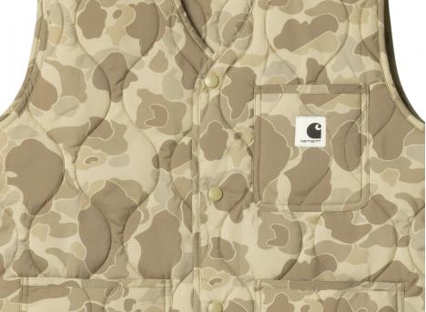 Carhartt Women Skyler Vest Camo Duck Desert I032991