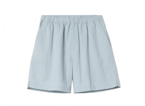 Carhartt Women Toland Short Stripe Blue Fog I035133