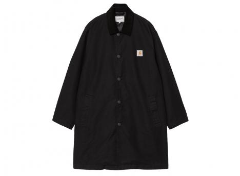 Carhartt Webster Coat Black / Black Rinsed I035618