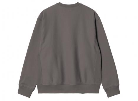 Carhartt WIP American Script Sweat Porphyry I025475_33C_XX