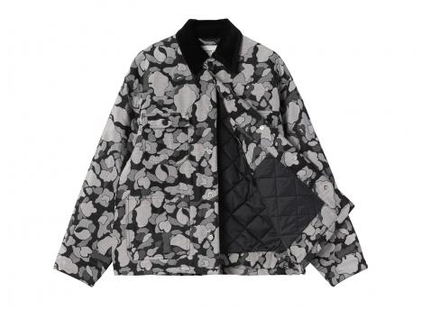 Carhartt WIP Femme Tapestry Chore Coat Camo Duck Jacquard Black I035315_3CI_XX