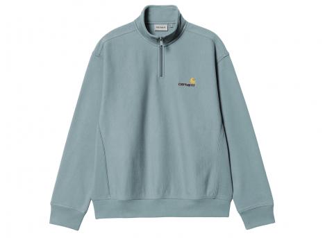 Carhartt WIP Half Zip American Script Sweat Citadel I027014_33E_XX