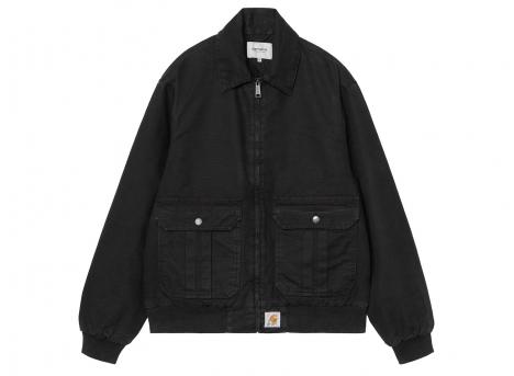 Carhartt WIP Stanton Jacket Black Stone Washed I035617_89_06