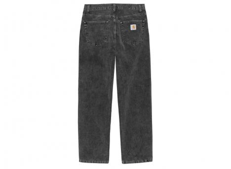 Carhartt WIP Aaron Pant Black Dusky Washed I035689 c_89_0F_00