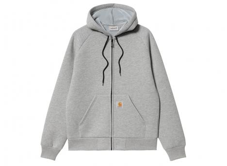 Carhartt WIP Car-Lux Hooded Jacket Grey Heather / Grey I032935_0GK_XX_03