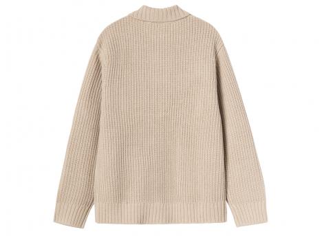 Carhartt WIP Chore Knit Jacket Fleur De Sel I035399_2LP_XX_03