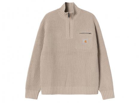 Carhartt WIP Detroit Half Zip Sweater Fleur De Sel I035398_2LP_XX_03