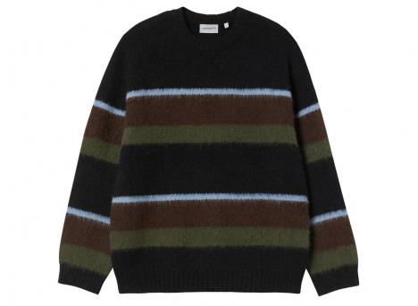Carhartt WIP Merton Sweater Sundling Stripe Palisande I035390_3D7_XX_03