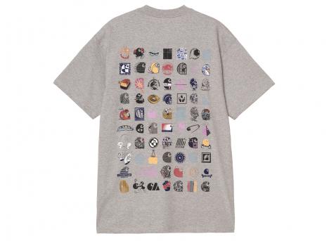 Carhartt WIP C Logo Archive Tshirt Grey Heather I035439_V6_XX_03